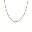 Electra Gold Tennis Necklace 2mm Width