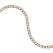 Electra Gold Tennis Necklace 4mm Width