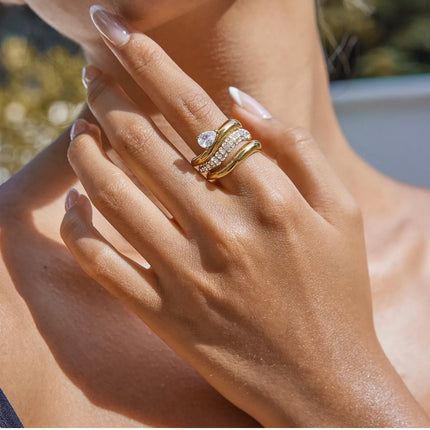Nell Gold Ring