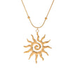 Solaris Gold Necklace