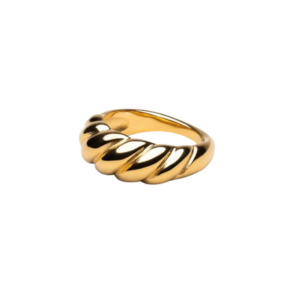 Florence Croissant Gold Ring