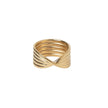 Mindy Twisted Gold Ring