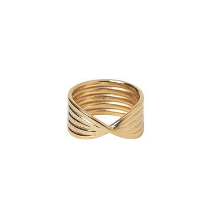 Mindy Twisted Gold Ring