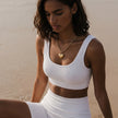 Gold plated shell-textured heart pendant necklace — Bye Bye Baby