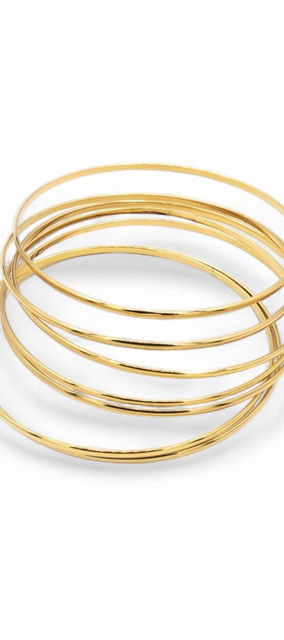 VENUS GOLD BANGLE SET