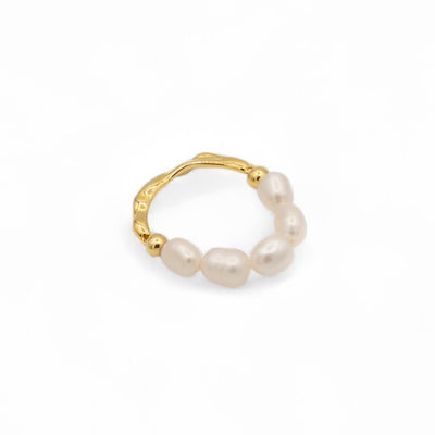 GIGI GOLD AND PEARL RING