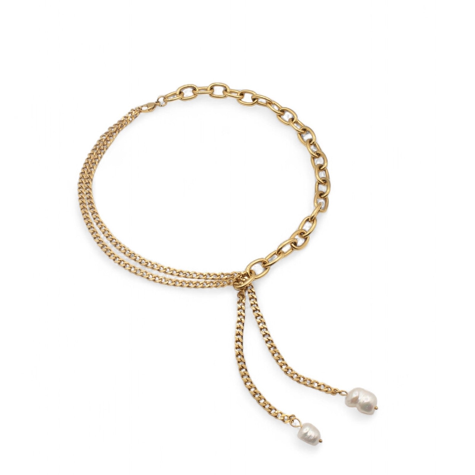 ATHENA  GOLD NECKLACE