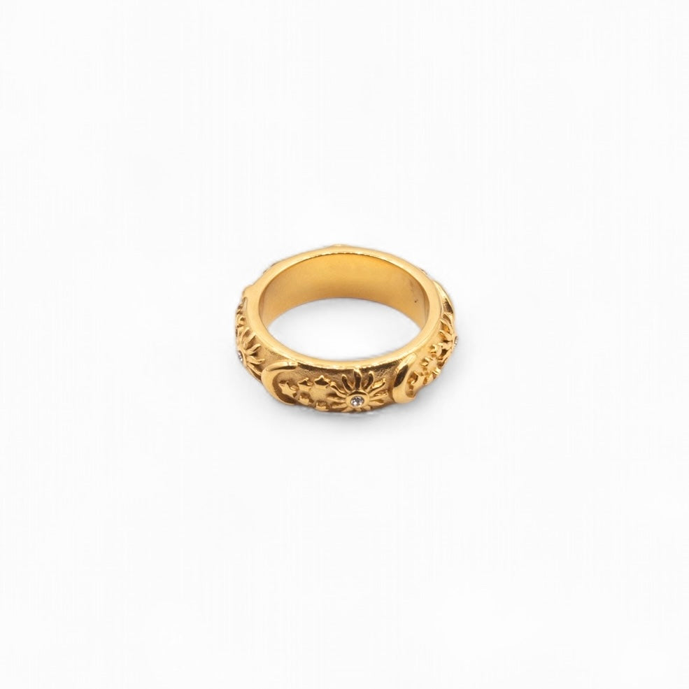 LUNA GOLD RING