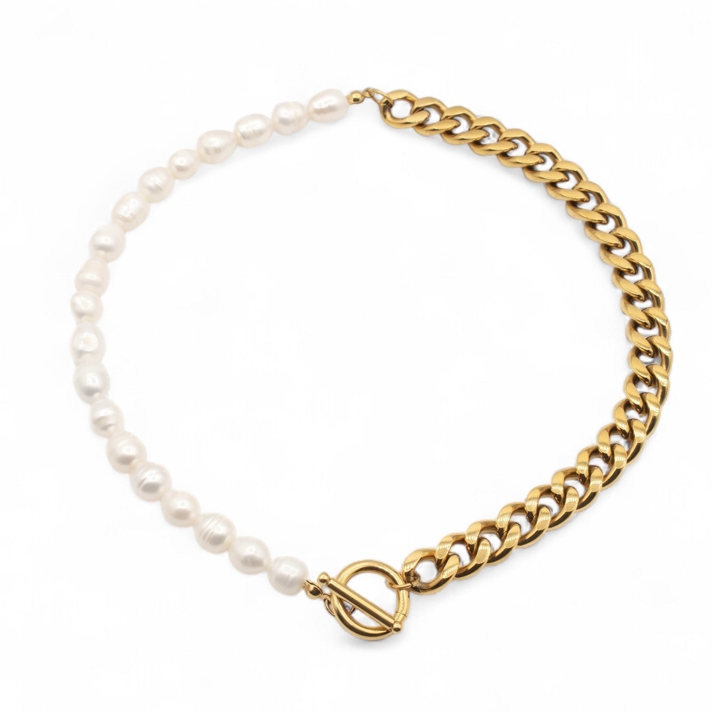 SIA GOLD & PEARL NECKLACE