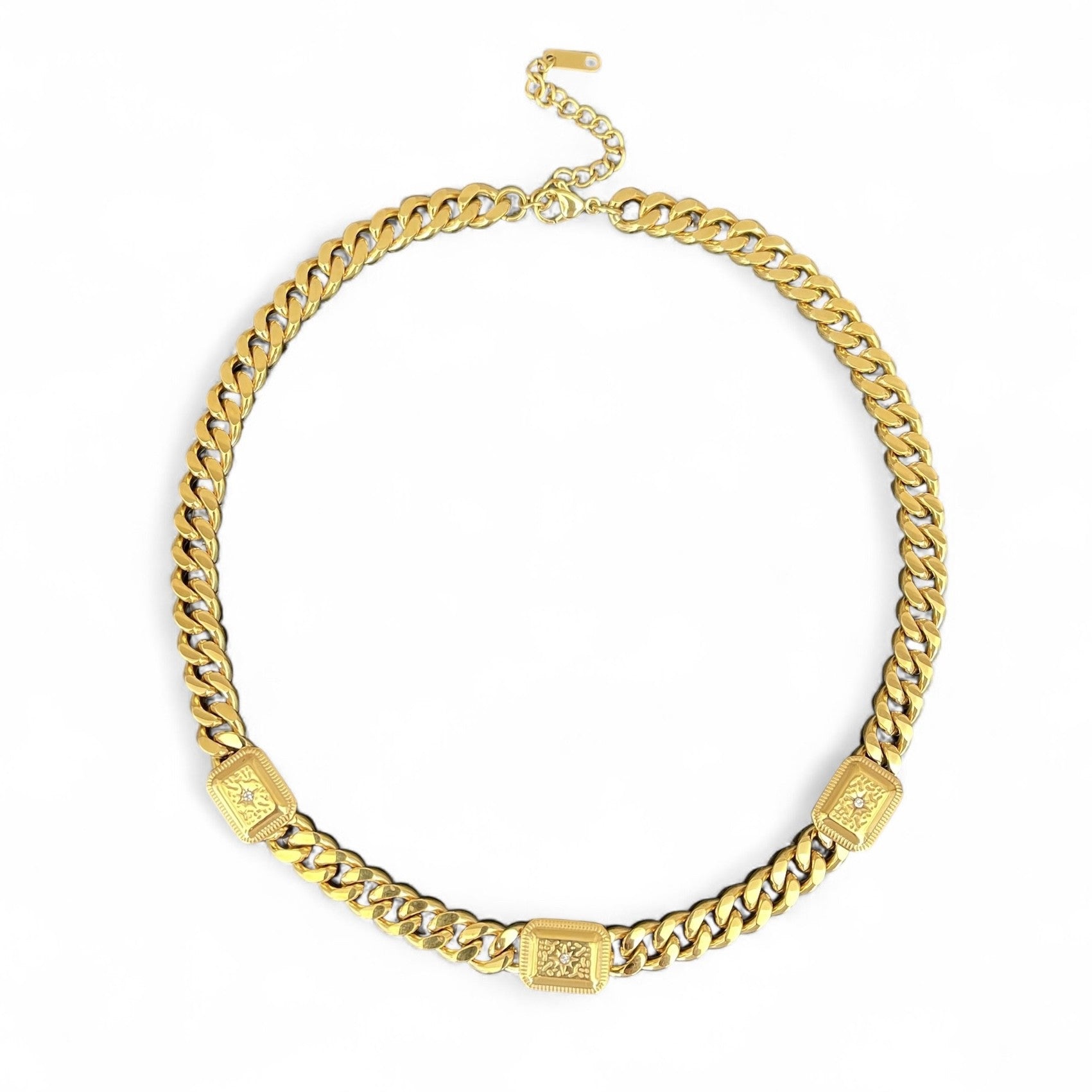 RIVER GOLD NECKLACE